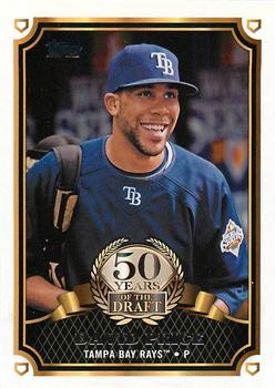 2014 Topps - 50 Years of the Draft #50YD-3 David Price Front