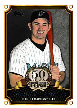 2014 Topps - 50 Years of the Draft #50YD-5 Adrian Gonzalez Front