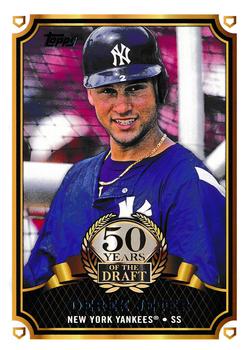 2014 Topps - 50 Years of the Draft #50YD-7 Derek Jeter Front