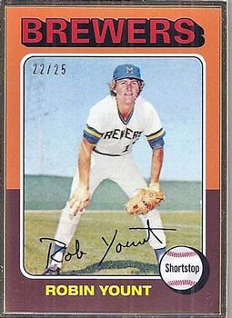 2014 Topps - Rookie Reprints Framed Gold #223 Robin Yount Front