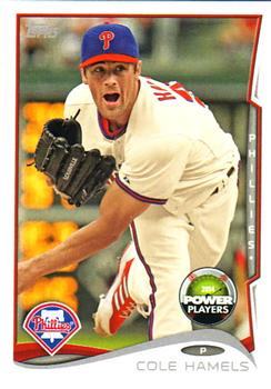 2014 Topps - Power Players #PP-2 Cole Hamels Front