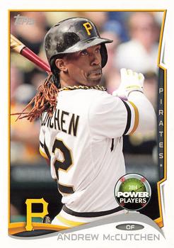 2014 Topps - Power Players #PP-5 Andrew McCutchen Front