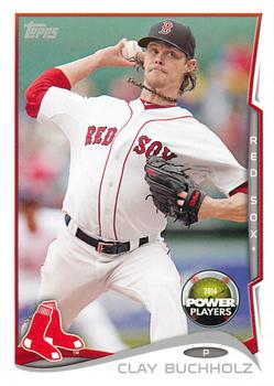 2014 Topps - Power Players #PP-12 Clay Buchholz Front