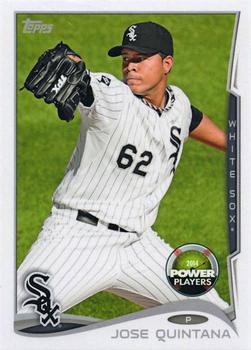 2014 Topps - Power Players #PP-22 Jose Quintana Front