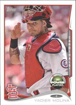 2014 Topps - Power Players #PP-52 Yadier Molina Front