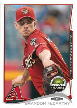 2014 Topps - Power Players #PP-66 Brandon McCarthy Front