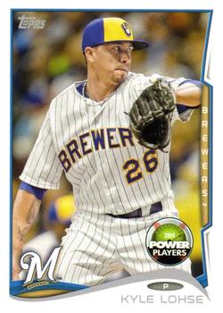 2014 Topps - Power Players #PP-94 Kyle Lohse Front