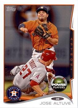 2014 Topps - Power Players #PP-103 Jose Altuve Front