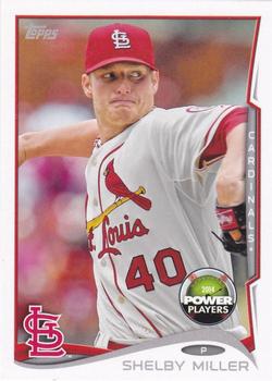 2014 Topps - Power Players #PP-119 Shelby Miller Front