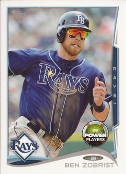 2014 Topps - Power Players #PP-128 Ben Zobrist Front