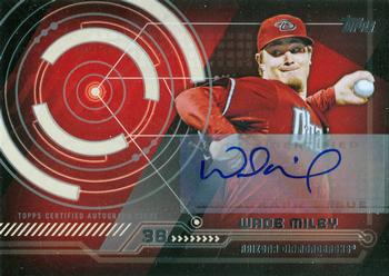 2014 Topps - Trajectory Autographs #TA-WMI Wade Miley Front