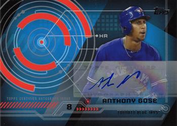 2014 Topps - Trajectory Autographs #TA-AGO Anthony Gose Front
