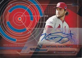 2014 Topps - Trajectory Autographs #TA-KS Kevin Siegrist Front