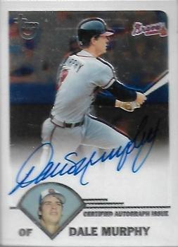 2003 Topps Retired Signature Edition - Autographs #TA-DM Dale Murphy Front