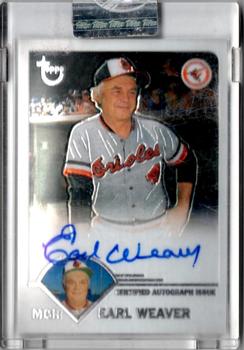 2003 Topps Retired Signature Edition - Autographs #TA-EW Earl Weaver Front