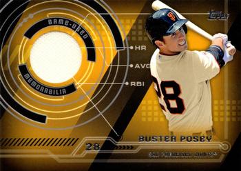 2014 Topps - Trajectory Relics #TR-BP Buster Posey Front