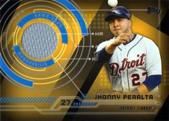 2014 Topps - Trajectory Relics #TR-JPE Jhonny Peralta Front