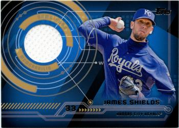 2014 Topps - Trajectory Relics #TR-JSH James Shields Front