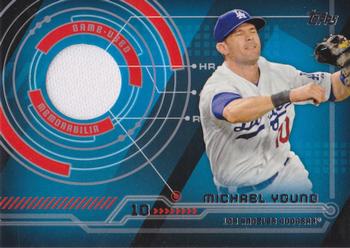 2014 Topps - Trajectory Relics #TR-MY Michael Young Front
