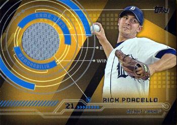 2014 Topps - Trajectory Relics #TR-RP Rick Porcello Front