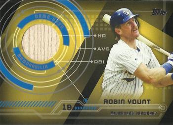 2014 Topps - Trajectory Relics #TR-RY Robin Yount Front