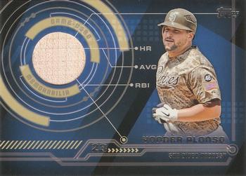 2014 Topps - Trajectory Relics #TR-YA Yonder Alonso Front