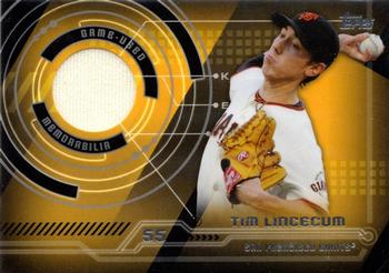 2014 Topps - Trajectory Relics #TR-TL Tim Lincecum Front