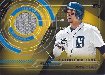2014 Topps - Trajectory Relics #TR-VM Victor Martinez Front