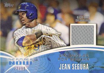 2014 Topps - The Future is Now Relics #FNR-JS1 Jean Segura Front