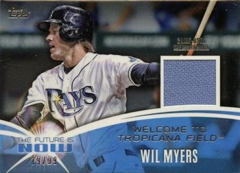 2014 Topps - The Future is Now Relics #FNR-WM2 Wil Myers Front