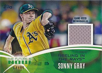 2014 Topps - The Future is Now Relics #FNR-SG1 Sonny Gray Front