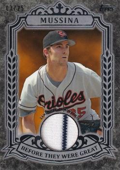 2014 Topps - Before They Were Great Relics #BGR-MM Mike Mussina Front