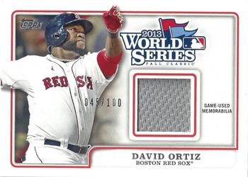 2014 Topps - World Champion Relics #WCR-DO David Ortiz Front