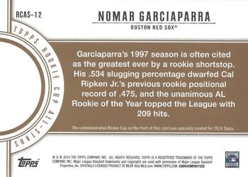 2014 Topps - Rookie Cup All-Stars Commemorative #RCAS-12 Nomar Garciaparra Back