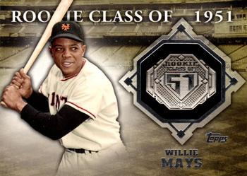 2014 Topps - Class Rings Silver #CR-2 Willie Mays Front