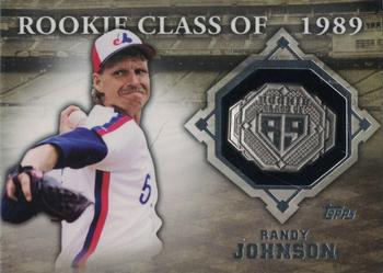 2014 Topps - Class Rings Silver #CR-4 Randy Johnson Front