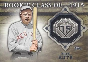 2014 Topps - Class Rings Silver #CR-7 Babe Ruth Front