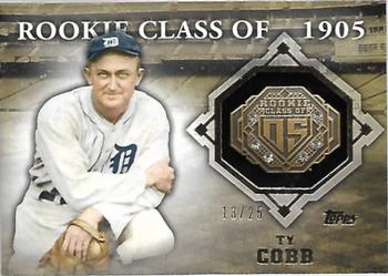 2014 Topps - Class Rings Gold Gems #CR-6 Ty Cobb Front