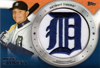 2014 Topps - Commemorative Patches #CP-4 Miguel Cabrera Front