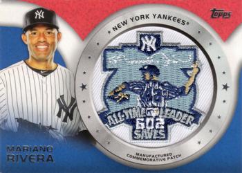 2014 Topps - Commemorative Patches #CP-9 Mariano Rivera Front