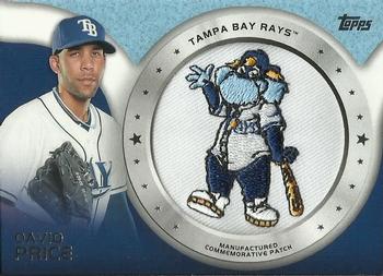 2014 Topps - Commemorative Patches #CP-12 David Price Front