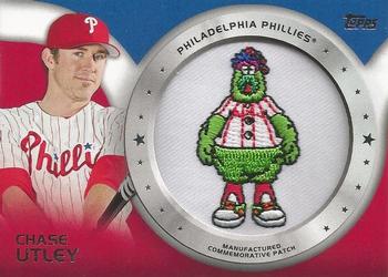 2014 Topps - Commemorative Patches #CP-23 Chase Utley Front