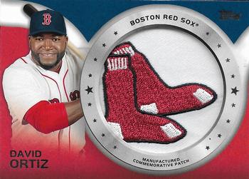 2014 Topps - Commemorative Patches #CP-27 David Ortiz Front