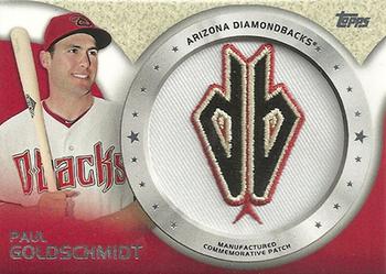 2014 Topps - Commemorative Patches #CP-29 Paul Goldschmidt Front