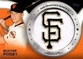 2014 Topps - Commemorative Patches #CP-38 Buster Posey Front
