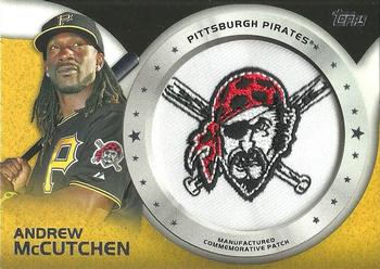 2014 Topps - Commemorative Patches #CP-47 Andrew McCutchen Front