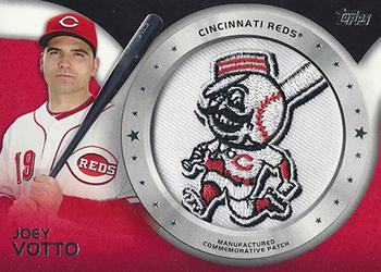 2014 Topps - Commemorative Patches #CP-50 Joey Votto Front