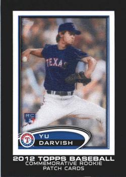 2014 Topps - Commemorative Rookie Patches #RCP-16 Yu Darvish Front