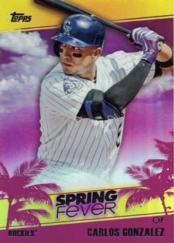 2014 Topps - Spring Fever #SF-5 Carlos Gonzalez Front