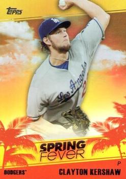 2014 Topps - Spring Fever #SF-10 Clayton Kershaw Front